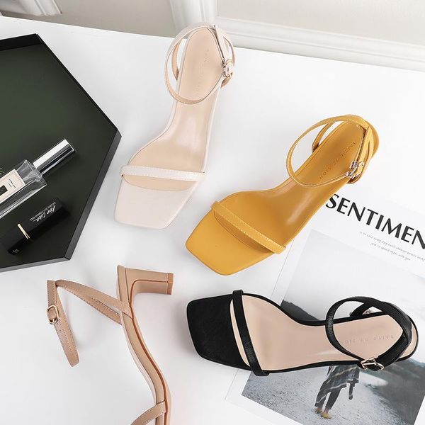 elegant ladies narrow band high heels sandals women snkle strap ol shoes strange thick open toe sandalias mujer 2021, Black
elegant ladies narrow band high heels sandals women snkle strap ol shoes strange thick open toe sandalias mujer 2021, Black