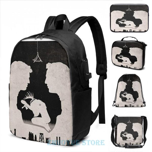 backpack funny graphic print true detective usb charge men school bags women bag travel laptop
backpack funny graphic print true detective usb charge men school bags women bag travel laptop