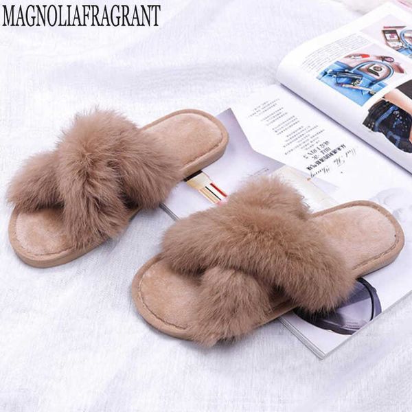 rabbit hair winter women home slippers with faux fur fashion warm shoes woman slip on flats female slides zapatos mujer b2 210625, Black
rabbit hair winter women home slippers with faux fur fashion warm shoes woman slip on flats female slides zapatos mujer b2 210625, Black