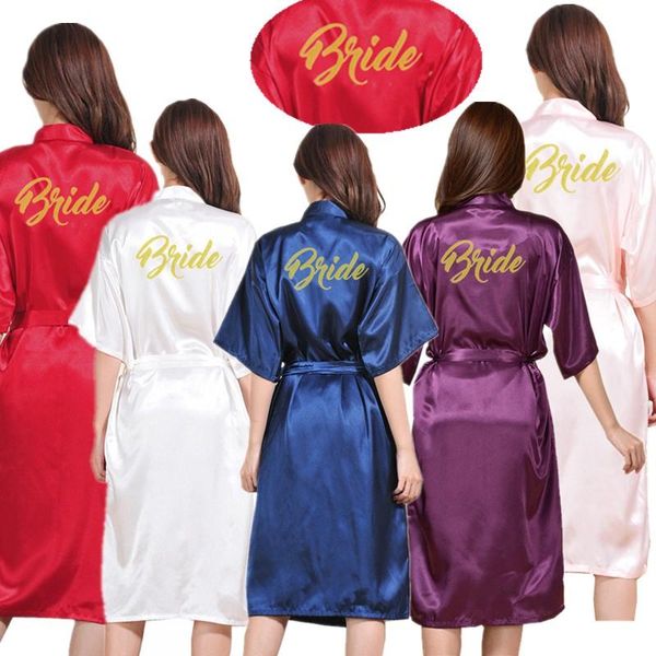 women's sleepwear wholesale bride letter gold glitter women pure color long satin silk robes kimono nightgown plus size bathrobe t30, Black;red
women's sleepwear wholesale bride letter gold glitter women pure color long satin silk robes kimono nightgown plus size bathrobe t30, Black;red