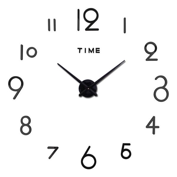 wall clocks 3d diy acrylic mirror clock watch real metal home decoration modern needle quartz stickers
wall clocks 3d diy acrylic mirror clock watch real metal home decoration modern needle quartz stickers