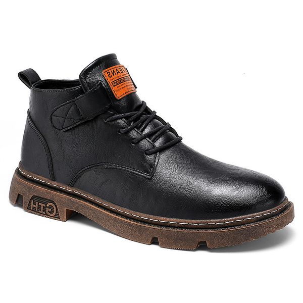 autumn and winter new martin men's high british korean tooling outdoor casual black leather boots
autumn and winter new martin men's high british korean tooling outdoor casual black leather boots