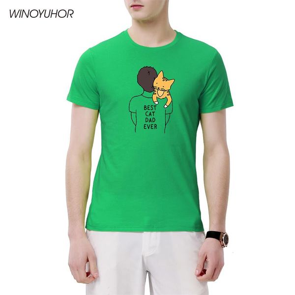 fashion simple stylemen's t-shirts cat dad ever daddy t shirts lover father 100% cotton tees shirt funny birthday summer, White;black
fashion simple stylemen's t-shirts cat dad ever daddy t shirts lover father 100% cotton tees shirt funny birthday summer, White;black