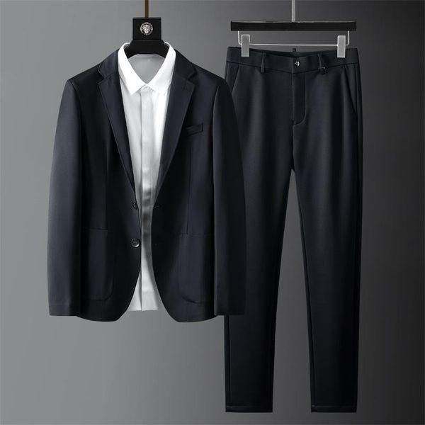 men's tracksuits spring autumn mens sets (blazer+pants) luxury single breasted business casual male blazer fashion slim fit man 4xl, Gray
men's tracksuits spring autumn mens sets (blazer+pants) luxury single breasted business casual male blazer fashion slim fit man 4xl, Gray
