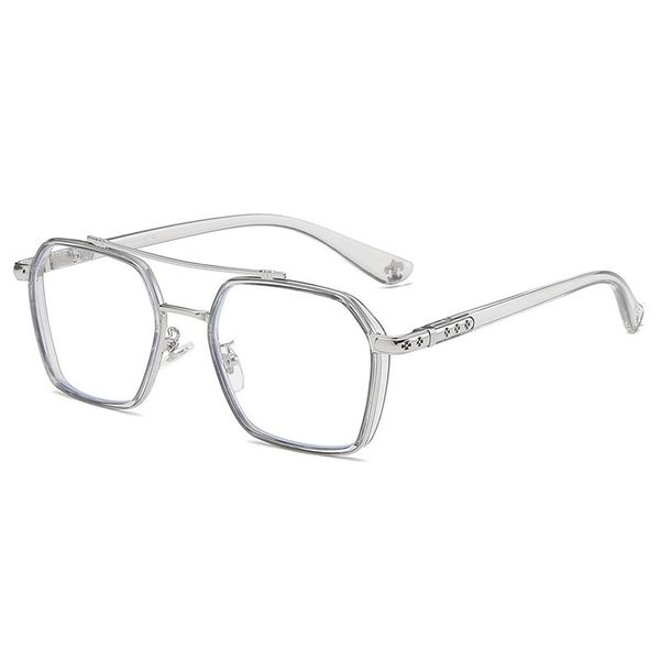 70% off online store chao ke luo xin glasses frame anti blue light myopia chen wei ting same, White;black
70% off online store chao ke luo xin glasses frame anti blue light myopia chen wei ting same, White;black