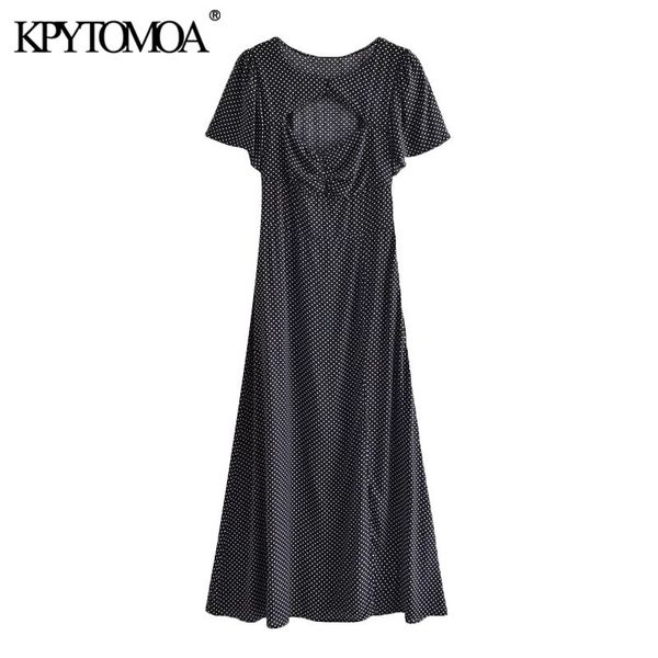 women chic fashion polka dot hollow out midi dress vintage short sleeve side zipper female dresses vestidos mujer 210416, Black;gray
women chic fashion polka dot hollow out midi dress vintage short sleeve side zipper female dresses vestidos mujer 210416, Black;gray