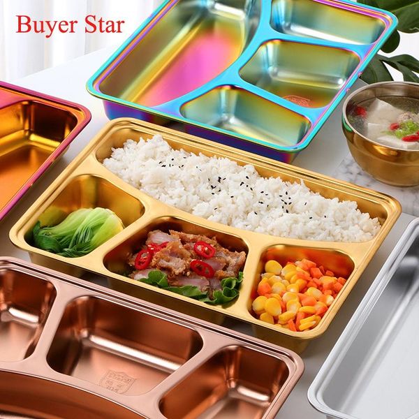dishes & plates stainless steel student divided dinner tray lunch container fast storage kid plate with lid for school can
dishes & plates stainless steel student divided dinner tray lunch container fast storage kid plate with lid for school can