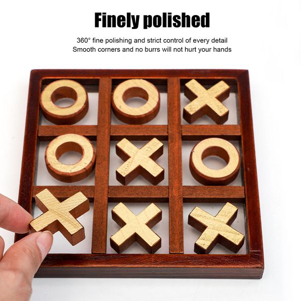 xo wood board game toy leisure parent-child interaction game board chess developing intelligent puzzle game educational toys
xo wood board game toy leisure parent-child interaction game board chess developing intelligent puzzle game educational toys