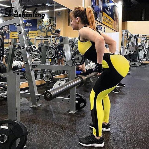 women's jumpsuits & rompers fitshinling workout sportswear long jumpsuit playsuit backless patchwork push up romper fitness yellow athl, Black;white
women's jumpsuits & rompers fitshinling workout sportswear long jumpsuit playsuit backless patchwork push up romper fitness yellow athl, Black;white