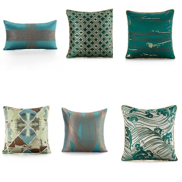 cushion/decorative pillow green jacquard cushion cover luxury sofa nordic decorative kussenhoes 45*45 home decor covers
cushion/decorative pillow green jacquard cushion cover luxury sofa nordic decorative kussenhoes 45*45 home decor covers