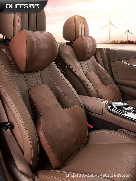cushion/decorative pillow car lumbar support backrest cushion back seat headrest with
