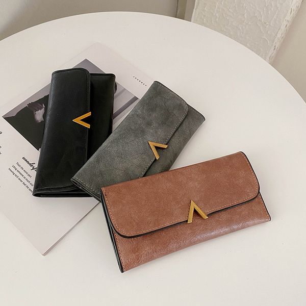 2021 spring pu american bags ladies v-shaped solid european summer style new long buckle wallet and and color long wallet noakd lianquan004, Red;black
2021 spring pu american bags ladies v-shaped solid european summer style new long buckle wallet and and color long wallet noakd lianquan004, Red;black