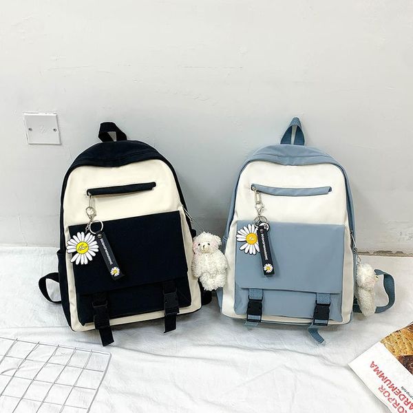 backpack men's and women's korean schoolbag multi pocket fashionable for primary middle school students
backpack men's and women's korean schoolbag multi pocket fashionable for primary middle school students