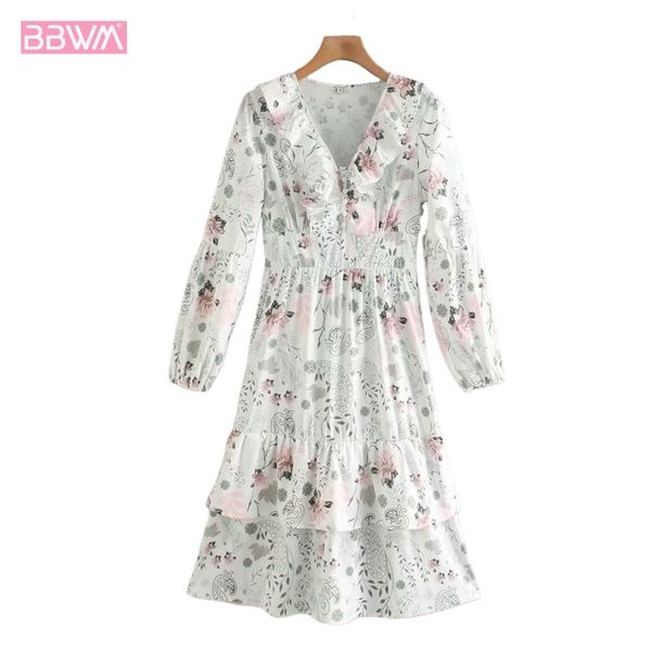 vintage fashion v-neck long sleeve printed ruffled women dress multi-layered slim refreshing chic female dresses vestidos mujer 210507, Black;gray
vintage fashion v-neck long sleeve printed ruffled women dress multi-layered slim refreshing chic female dresses vestidos mujer 210507, Black;gray