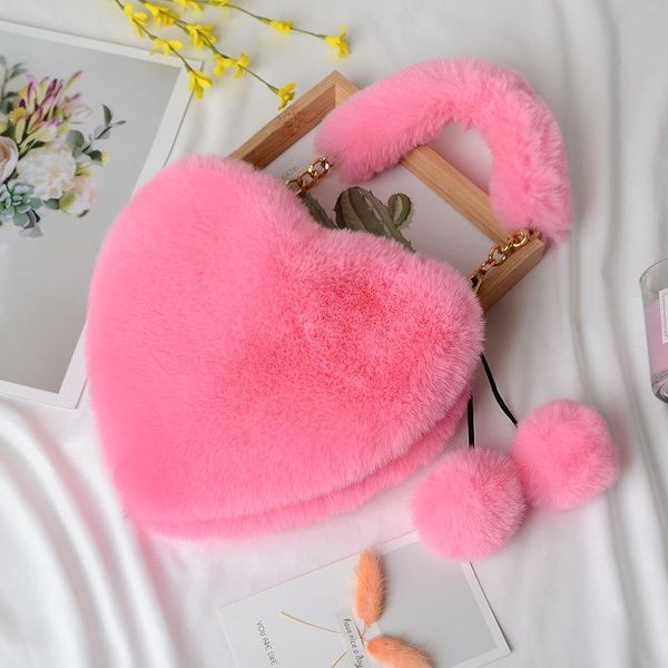 evening bags faux fur heart-shaped women small handbags fluffy plush ladies chain shoulder bag fashion female furry daily clutch purse
evening bags faux fur heart-shaped women small handbags fluffy plush ladies chain shoulder bag fashion female furry daily clutch purse