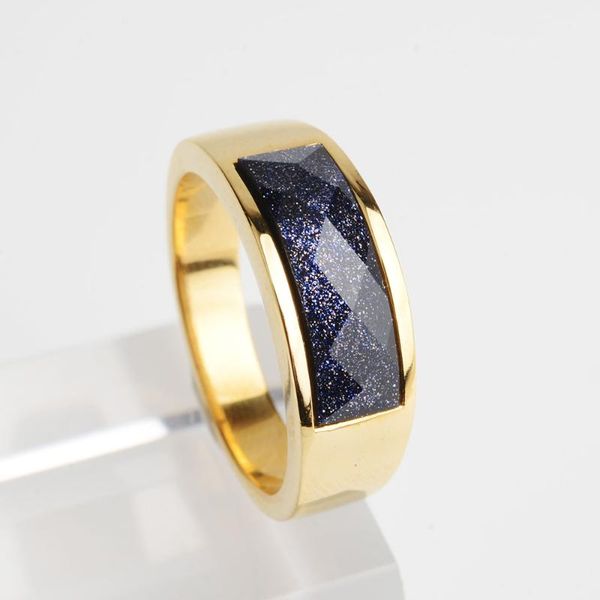 cluster rings simple men's ring punk rock smooth 316l stainless steel signet with blue sand cut stone wholesale male wedding anel, Golden;silver
cluster rings simple men's ring punk rock smooth 316l stainless steel signet with blue sand cut stone wholesale male wedding anel, Golden;silver