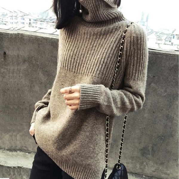 women's sweaters women turtleneck pullovers sweater solid color stretch striped korean knit plus size harajuku fall 2021 winter clothes, White;black
women's sweaters women turtleneck pullovers sweater solid color stretch striped korean knit plus size harajuku fall 2021 winter clothes, White;black