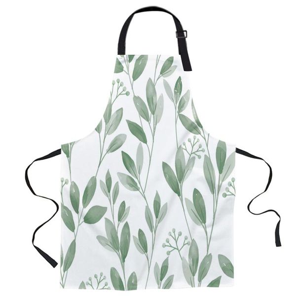 aprons green watercolor plant leaves printed kitchen cooking baking canvas sleeveless for women man kids home delantal cocina
aprons green watercolor plant leaves printed kitchen cooking baking canvas sleeveless for women man kids home delantal cocina