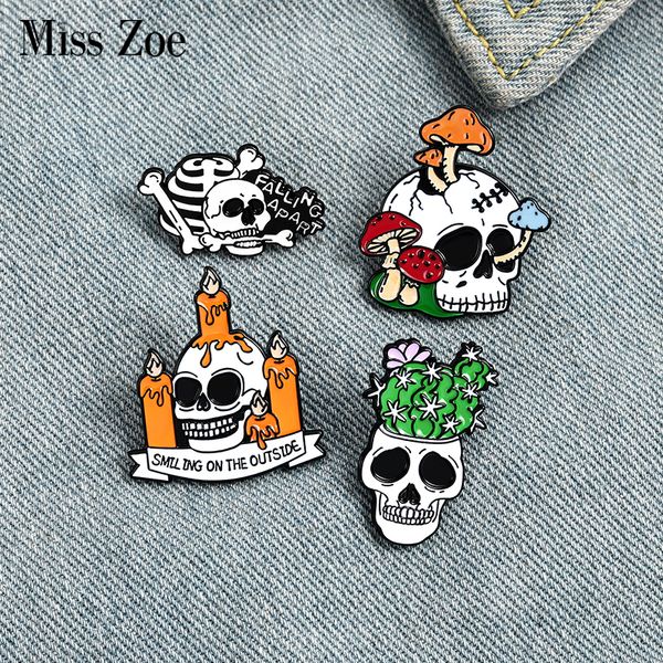 dead lonely skeleton enamel pin custom cactus mushroom candles brooches bag lapel pin punk dark gothic badge jewelry for friendsdio chan con, Gray
dead lonely skeleton enamel pin custom cactus mushroom candles brooches bag lapel pin punk dark gothic badge jewelry for friendsdio chan con, Gray