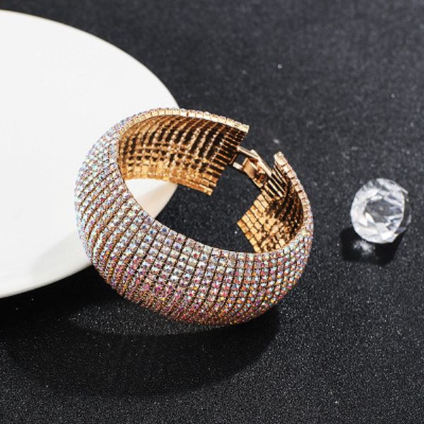bracelet european and american selling personality exaggerated luxury high-quality metal inlaid 3a grade zircon ladies bracelet fashion acce, Black
bracelet european and american selling personality exaggerated luxury high-quality metal inlaid 3a grade zircon ladies bracelet fashion acce, Black