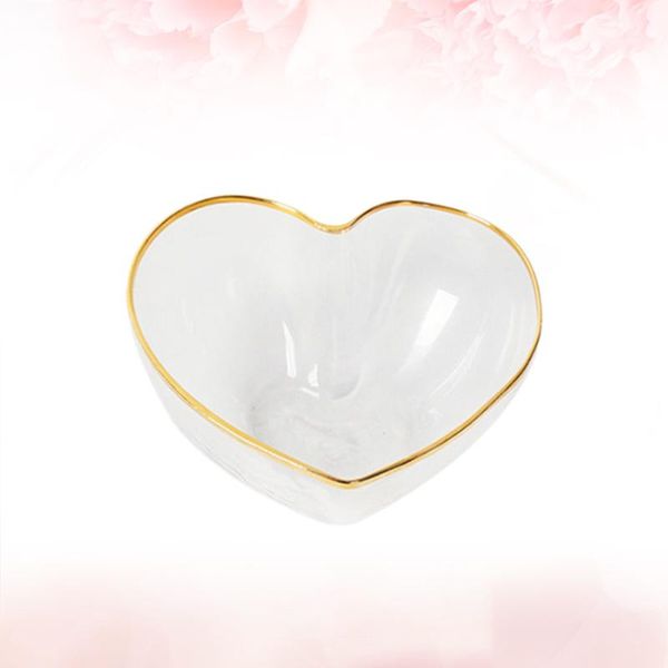 crystal dessert bowl glass heart with golden trimming for serving fruit salad snack bowls
crystal dessert bowl glass heart with golden trimming for serving fruit salad snack bowls