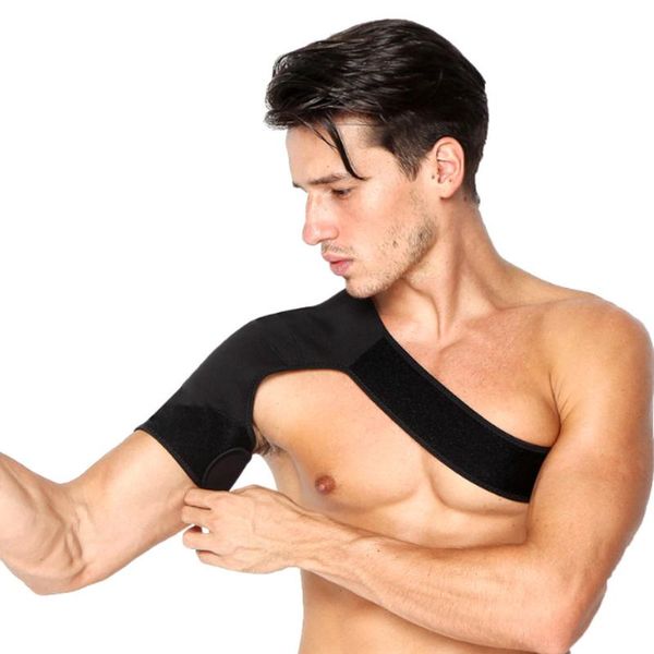 piece left right shoulder protective bandage protection protector brace gym guard back support, Black;blue
piece left right shoulder protective bandage protection protector brace gym guard back support, Black;blue