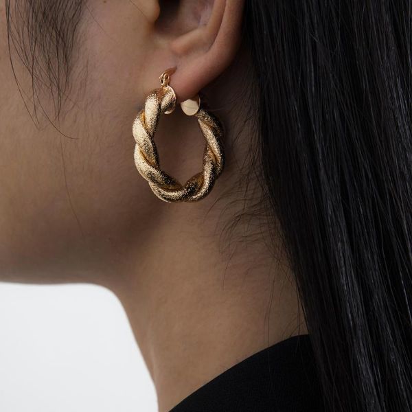 dangle & chandelier women's frosted retro twisted geometric circle metal earrings fashion jewelry accessories, Silver
dangle & chandelier women's frosted retro twisted geometric circle metal earrings fashion jewelry accessories, Silver