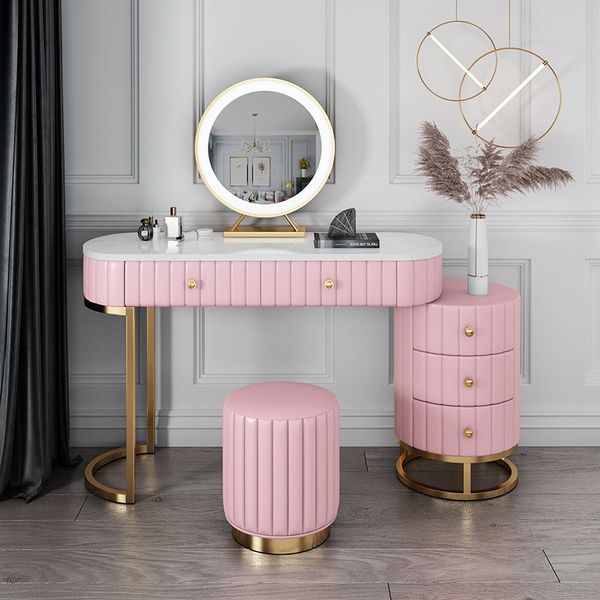 light luxury furniture marble net red live broadcasting room and chair nordic bedroom iron dressing table
light luxury furniture marble net red live broadcasting room and chair nordic bedroom iron dressing table