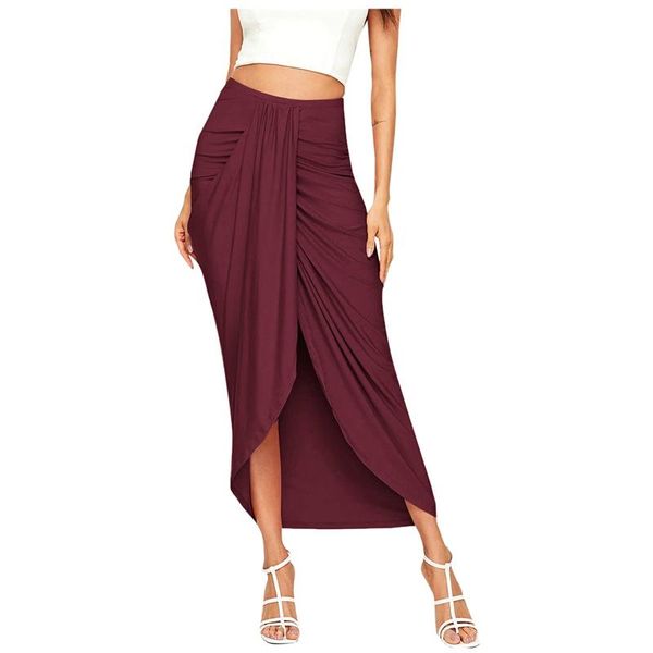 skirts women pencil midi skirt slit high waist elegant bodycon streetwear wrap asymmetrical elastic skirt#f30, Black
skirts women pencil midi skirt slit high waist elegant bodycon streetwear wrap asymmetrical elastic skirt#f30, Black
