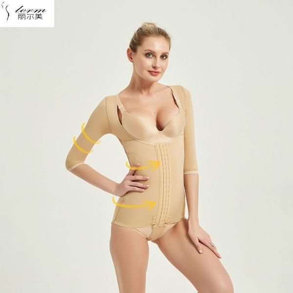 women's shapers women arms shaper slimming waist chest trainer corset underwear raise postpartum bandage open crotch full body modeling, Black;white
women's shapers women arms shaper slimming waist chest trainer corset underwear raise postpartum bandage open crotch full body modeling, Black;white