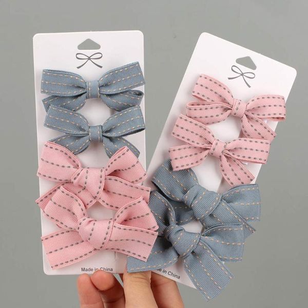 oaoleer 4pcs/set cotton baby solid color hair bows with clip hairpins barrettes accessories, Slivery;white
oaoleer 4pcs/set cotton baby solid color hair bows with clip hairpins barrettes accessories, Slivery;white
