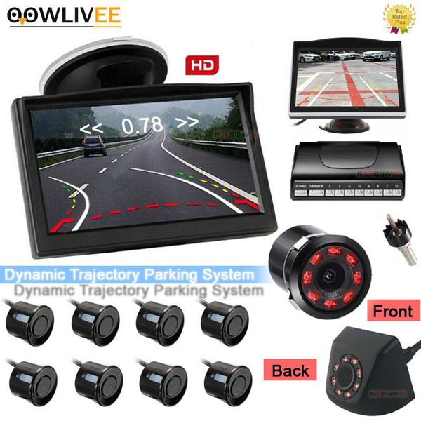 car rear view cameras& parking sensors oowlivee electronics for cars parktronic radars black/silver sensor 8 dynamic trajectory front camera
car rear view cameras& parking sensors oowlivee electronics for cars parktronic radars black/silver sensor 8 dynamic trajectory front camera