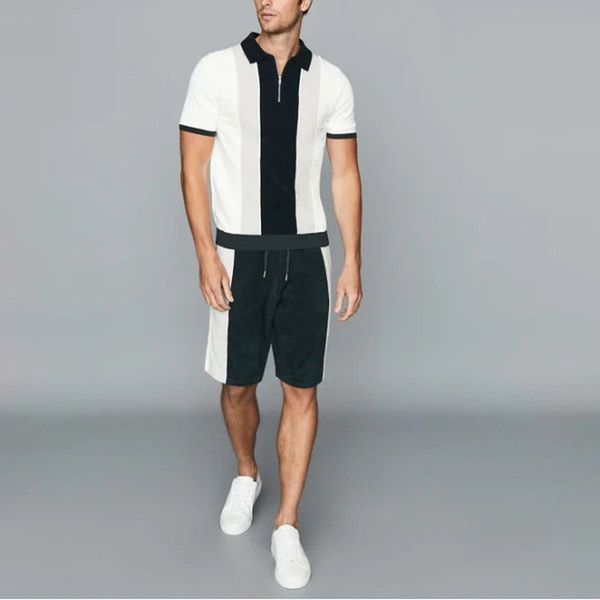 beautiful pattern men's zipper polo shirt comfortable breathable fashionable cool daily travel work party, White;black
beautiful pattern men's zipper polo shirt comfortable breathable fashionable cool daily travel work party, White;black