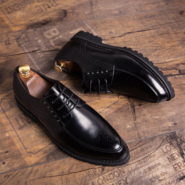 45.46.47 size mens leather shoes korean casual shoes mens white leather shoes business p studio wedding pgraphy wedding britis, Black
45.46.47 size mens leather shoes korean casual shoes mens white leather shoes business p studio wedding pgraphy wedding britis, Black