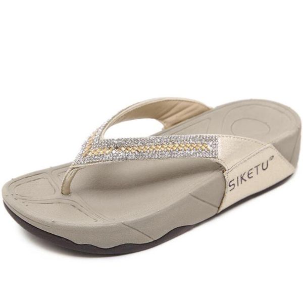 bohemian summer casual flat shoes rhinestone women slipper female outdoor beach platform comfortable zy455 slippers, Black
bohemian summer casual flat shoes rhinestone women slipper female outdoor beach platform comfortable zy455 slippers, Black