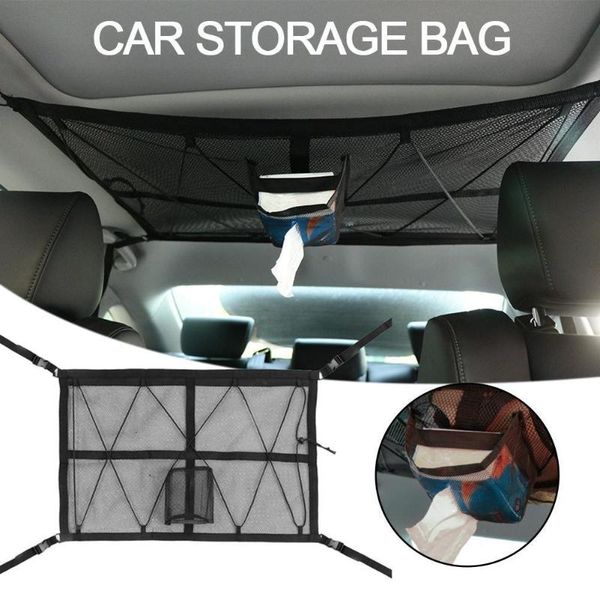 car organizer portable ceiling storage net pocket-universal roof interior cargo bag with zipper trunk pouch sundrie storages
car organizer portable ceiling storage net pocket-universal roof interior cargo bag with zipper trunk pouch sundrie storages