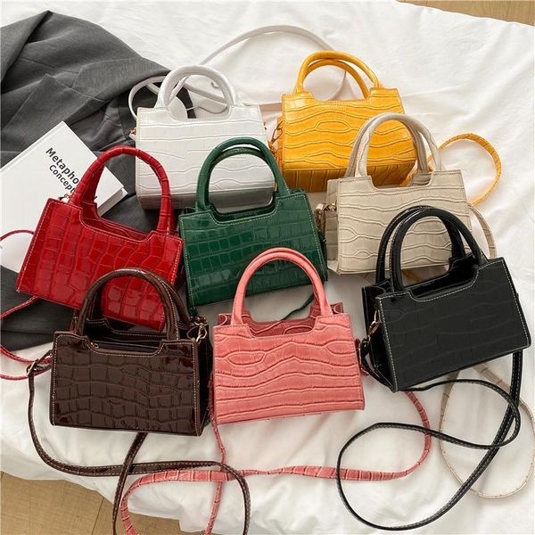 crocodile pattern handbags women small shoulder crossbody bags pu leather summer solid color simple female lady totes evening
crocodile pattern handbags women small shoulder crossbody bags pu leather summer solid color simple female lady totes evening