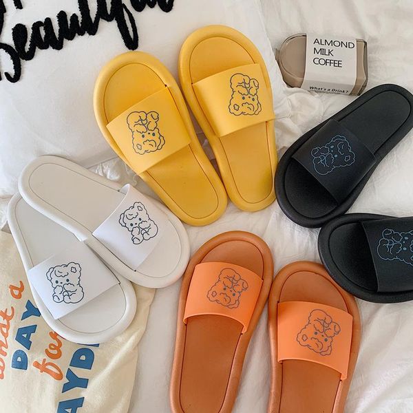 slippers instagram cute girl heart women summer bath cartoon couples home flip-flops, Black
slippers instagram cute girl heart women summer bath cartoon couples home flip-flops, Black