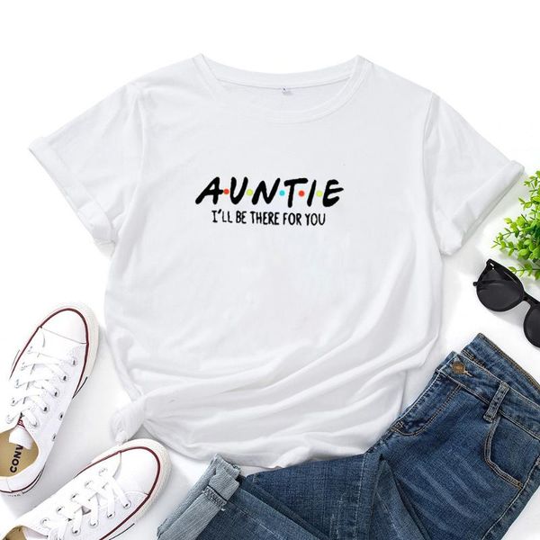 women's t-shirt auntie shirt short sleeve cotton tshirt women o-neck funny t casual tee femme, White
women's t-shirt auntie shirt short sleeve cotton tshirt women o-neck funny t casual tee femme, White