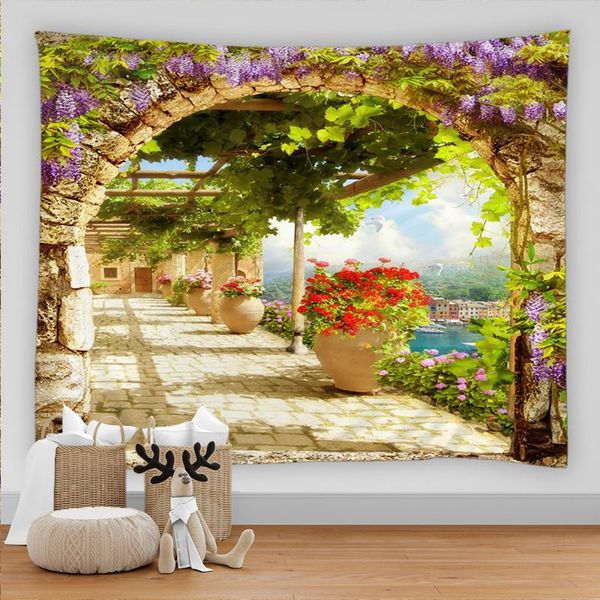 tapestries european building garden scenery wall hanging sea beach landscape tapestry cloth mat flower blanket home decoration
tapestries european building garden scenery wall hanging sea beach landscape tapestry cloth mat flower blanket home decoration