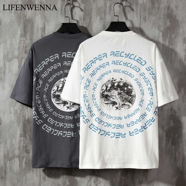 lifenwenna men's streetwear t shirt summer print hip hop t-shirts casual harajuku t shirt short sleeve tee skateboard shirt 210528, White;black 
lifenwenna men's streetwear t shirt summer print hip hop t-shirts casual harajuku t shirt short sleeve tee skateboard shirt 210528, White;black