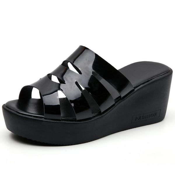 sandals wedges slippers high heels platform slides summer 2021 genuine leather claquette sandale femme luxe women shoes ladies, Black
sandals wedges slippers high heels platform slides summer 2021 genuine leather claquette sandale femme luxe women shoes ladies, Black