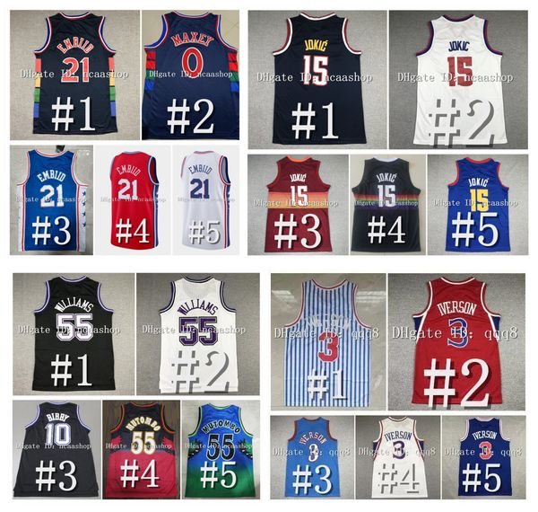 james 1 harden joel 21 embiid allen 3 iverson ncaa basketball jersey tyrese maxey nikola jamal mutombo petrovic 15 jokic irving kevin 7 dura, Black
james 1 harden joel 21 embiid allen 3 iverson ncaa basketball jersey tyrese maxey nikola jamal mutombo petrovic 15 jokic irving kevin 7 dura, Black