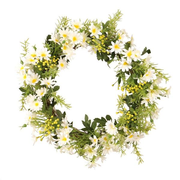 white artificial little daisies wreath door decoration flower arrangement wreaths wedding hanging ring home decor decorative flowers &
white artificial little daisies wreath door decoration flower arrangement wreaths wedding hanging ring home decor decorative flowers &