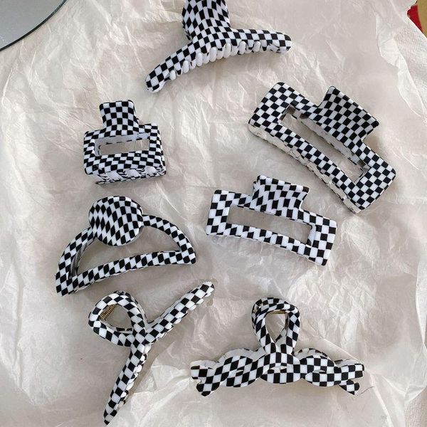 hair clips & barrettes lovoacc 7 styles white black plaid claw jewelry trendy chic cross geometric arcylic resin clamps accessories for wome, Golden;silver
hair clips & barrettes lovoacc 7 styles white black plaid claw jewelry trendy chic cross geometric arcylic resin clamps accessories for wome, Golden;silver