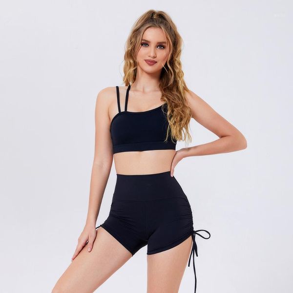 yoga outfit 2021 2pcs women workout sport shorts bra gym high waist running clothing wear athletic set
yoga outfit 2021 2pcs women workout sport shorts bra gym high waist running clothing wear athletic set