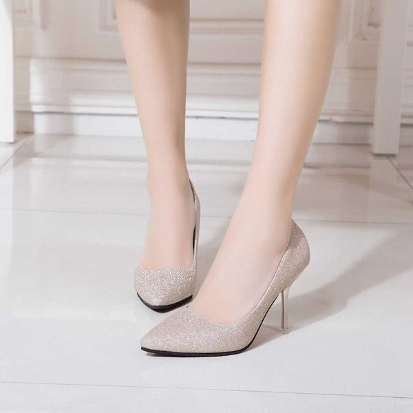 dress shoes 2021 sequins pointed toe women pumps woman luxury bling high heels female ladies party wedding golden gold heel k6, Black
dress shoes 2021 sequins pointed toe women pumps woman luxury bling high heels female ladies party wedding golden gold heel k6, Black