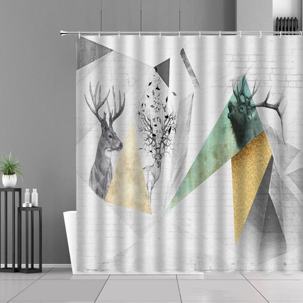 elk shower curtain northern europe modern personality geometry deer graphics 3d wood grain background home bath decor curtains
elk shower curtain northern europe modern personality geometry deer graphics 3d wood grain background home bath decor curtains