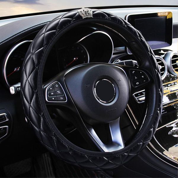 steering wheel covers faux leather car cover with diamond crown without inner ring for -sentra -508 206
steering wheel covers faux leather car cover with diamond crown without inner ring for -sentra -508 206