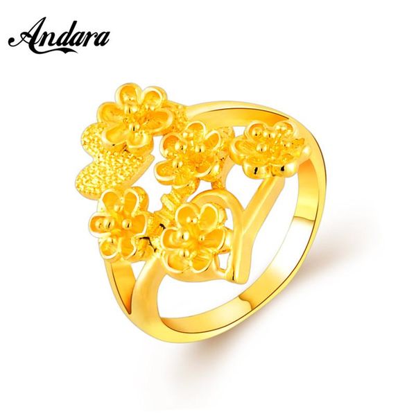 wedding rings women 24k yellow gold color fashion elegant flower for wife girl jewelry gift, Slivery;golden
wedding rings women 24k yellow gold color fashion elegant flower for wife girl jewelry gift, Slivery;golden